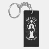 フェミニスト魔女 – Hex The Patriarchy II キーホルダー (正面左)