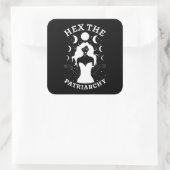 フェミニスト魔女 – Hex The Patriarchy II スクエアシール (バッグ)