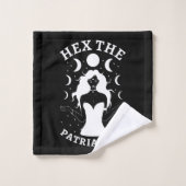 フェミニスト魔女 – Hex The Patriarchy II バスタオルセット (ウォッシュタオル)