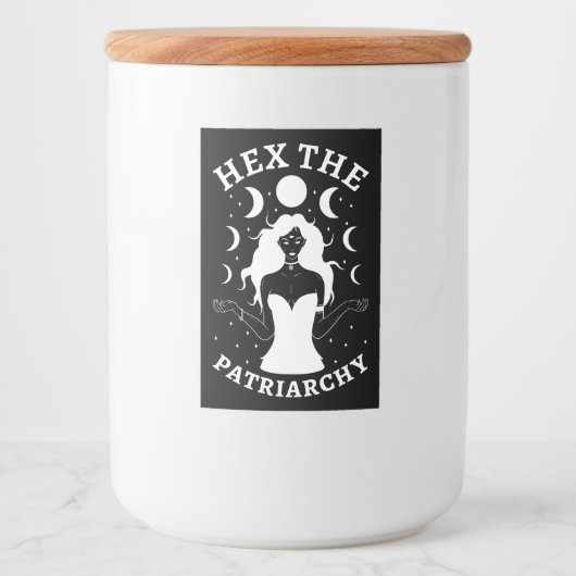 フェミニスト魔女 – Hex The Patriarchy II フードラベル (正面)