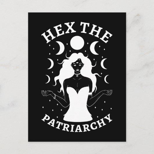 フェミニスト魔女 – Hex The Patriarchy II ポストカード (正面)