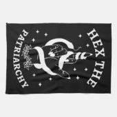 フェミニスト魔女 – Hex The Patriarchy III キッチンタオル (横)