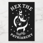 フェミニスト魔女 – Hex The Patriarchy III フードラベル (シングルラベル)