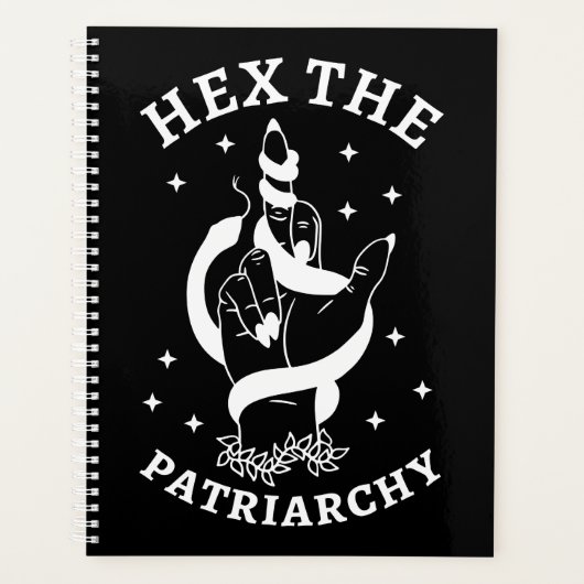 フェミニスト魔女 – Hex The Patriarchy III プランナー手帳 (正面)