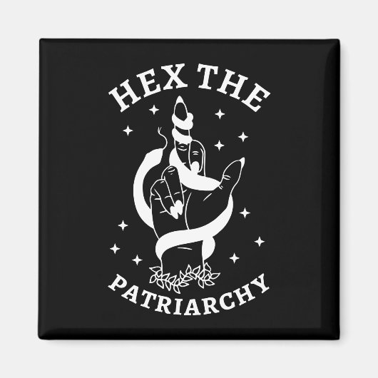 フェミニスト魔女 – Hex The Patriarchy III マグネット (正面)
