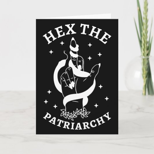 フェミニスト魔女 – Hex The Patriarchy III 招待状 (正面)