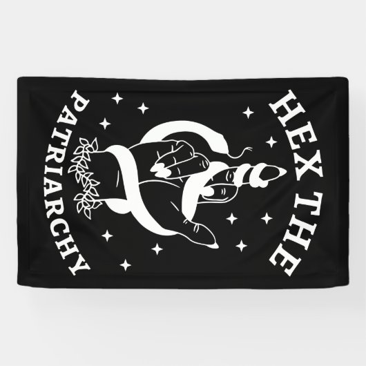 フェミニスト魔女 – Hex The Patriarchy III 横断幕 (横)