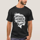 フェミニスト エンパワメント コミュニティ 統一 投票 Tシャツ (正面)