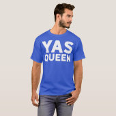 フェミニスト・ガール・パワーYASクイーンYesKween LGBTQ Tシャツ (正面フル)