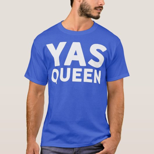 フェミニスト・ガール・パワーYASクイーンYesKween LGBTQ Tシャツ (正面)