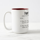 フェミニスト·キルジョイ ツートーンマグカップ (左)