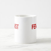 フェミニスト コーヒーマグカップ (中央)