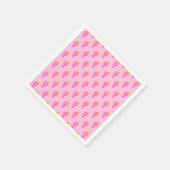 フェミニスト ピンク スタンダードカクテルナプキン (角)