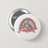 フェミニスト ボタン 缶バッジ (正面&裏面)