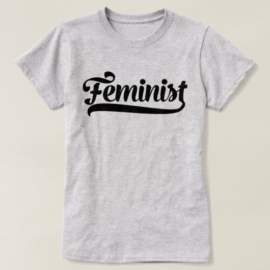 フェミニスト Tシャツ (デザイン正面)