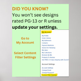 フェミニスト – Zazzleの設定 – ポスター