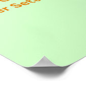 フェミニスト – Zazzleの設定 – ポスター (角)