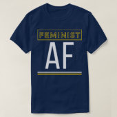 フェミニストaf3 tシャツ (デザイン正面)