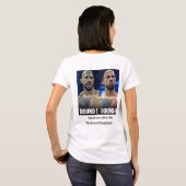フェミニズムがテクニカルノックアウトで勝利 Tシャツ (裏面フル)