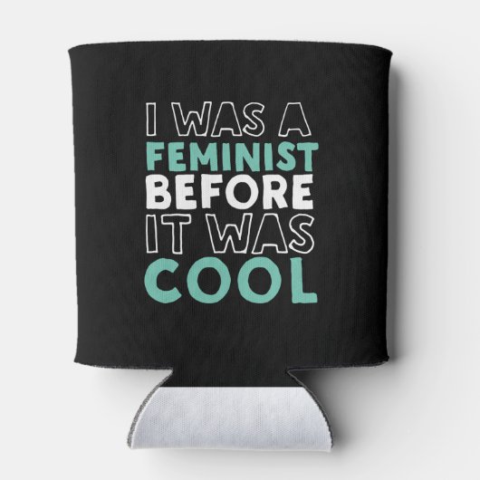 フェミニズムになる前の私はフェミニストカッコいいだった 缶クーラー (裏面)