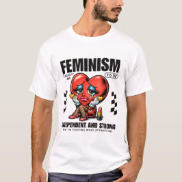 フェミニズムのおかげで自立できた Tシャツ