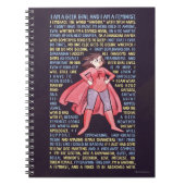 フェミニズムのためのギークの女の子の連祷 ノートブック (正面)