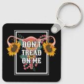 フェミニズムのプロの選択に踏み込まない キーホルダー (裏面)