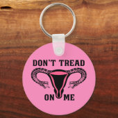 フェミニズムのプロの選択に踏み込まない キーホルダー (裏面)