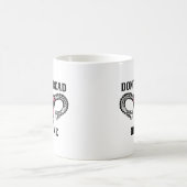 フェミニズムのプロの選択に踏み込まない コーヒーマグカップ (中央)