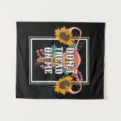 フェミニズムのプロの選択に踏み込まない タペストリー (正面(横))