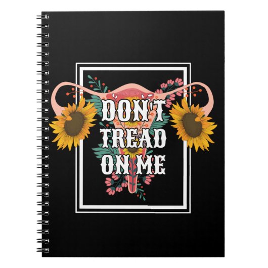 フェミニズムのプロの選択に踏み込まない ノートブック (正面)