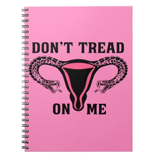 フェミニズムのプロの選択に踏み込まない ノートブック (正面)