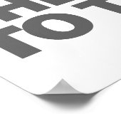 フェミニズムのユーモア ポスター (角)