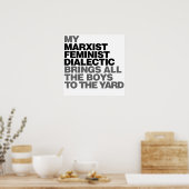 フェミニズムのユーモア ポスター (キッチン)