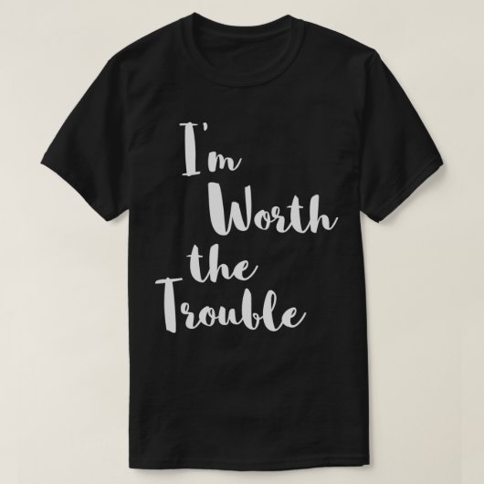 フェミニズムの力を得るのに苦労する価値がある Tシャツ (デザイン正面)