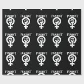 フェミニズムの象徴 ラッピングペーパー (フラット)