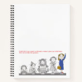 フェミニズムの進化ノート ノートブック (正面)