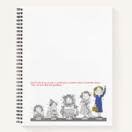 フェミニズムの進化ノート ノートブック