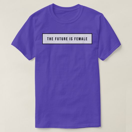 フェミニズムは未来の1269 Tシャツ (デザイン正面)