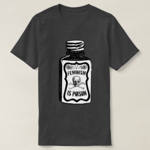 フェミニズムは毒Tです Tシャツ