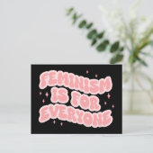 フェミニズムは誰にとってもフェミニストだ ポストカード (スタンド正面)