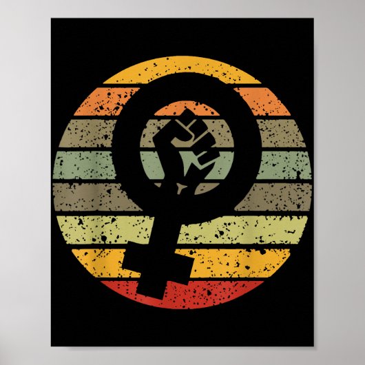 フェミニズムデザインレトロヴィンテージ, 70s 80s 90s ポスター (正面)