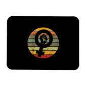 フェミニズムデザインレトロヴィンテージ, 70s 80s 90s マグネット (横)