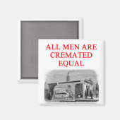 フェミニズム女性のジョーク マグネット (正面/裏面)