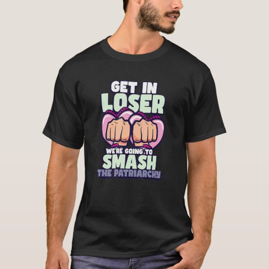 フェミニズム女性エンパワーメントPro-choice女性アンチ Tシャツ (正面)