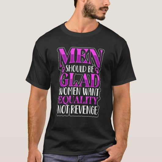 フェミニズム女性エンパワーメントPro-choice女性アンチ Tシャツ (正面)