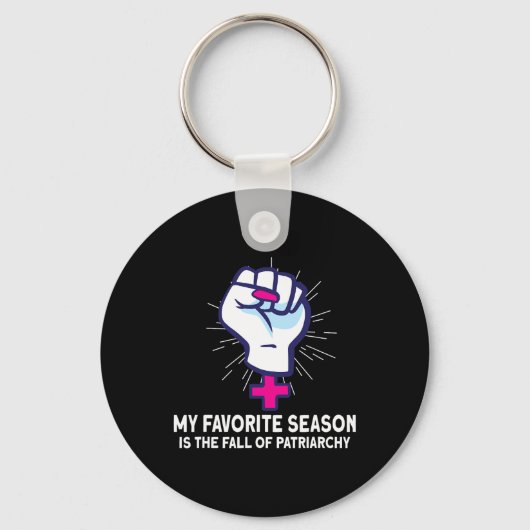 フェミニズム女性エンパワーメントPro-choice Pro Abortio キーホルダー (正面)