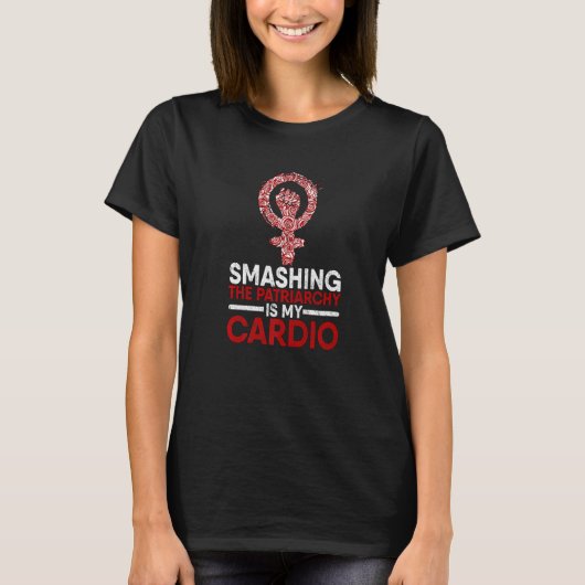 フェミニズム女性権威女性権威女 Tシャツ (正面)