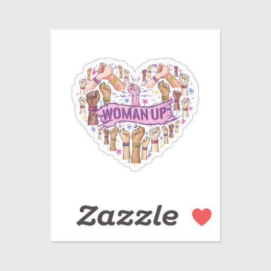 フェミニズム女性解放強い女性エンパワーメント女性解放運動 シール (シート)