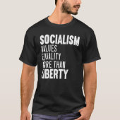 フェミニズム平等の力フェミニズム平等 Tシャツ (正面)